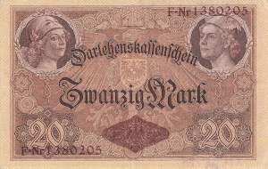 20 Mark Serie F 1914